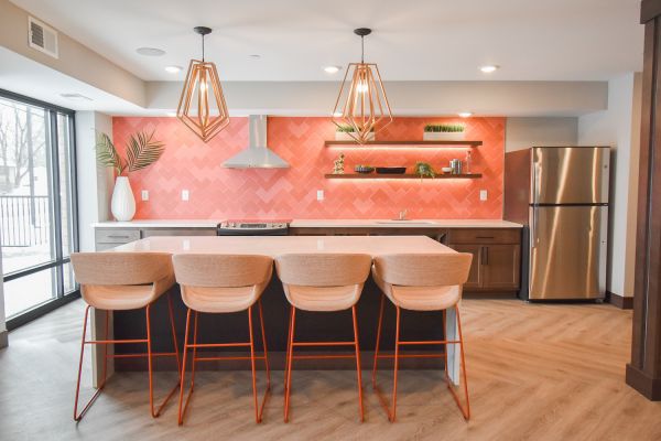 affordable apartments resident lobby lounge and club room area